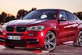 BMW X6M rendering