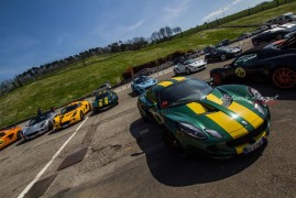 Club Lotus Italy: Reunion at Vallelunga circuit