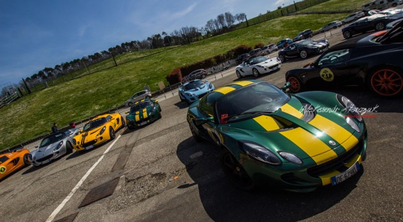 Club Lotus Italy: Reunion at Vallelunga circuit