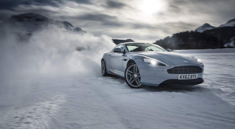 Aston Martin On Ice