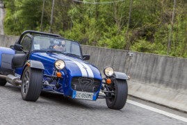 Lotus 7 at Lake Maggiore