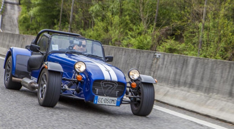 Lotus 7 al Lago Maggiore