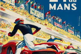 The Toughest Race in the World through vintage posters