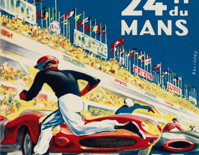 The Toughest Race in the World through vintage posters