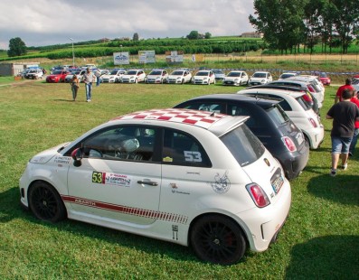 More Than 100 Cars at the Abarth Club Cuneo Meeting