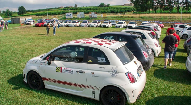 More Than 100 Cars at the Abarth Club Cuneo Meeting
