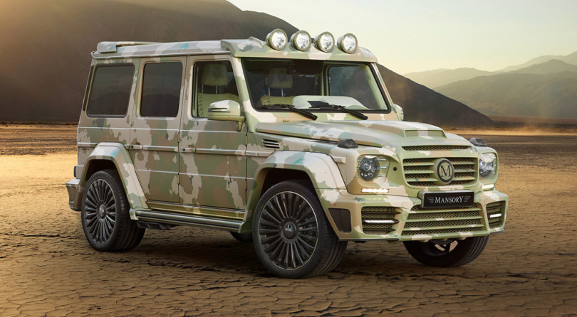 The New Mansory G63s is the Ultimate Desert Fighter