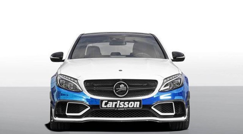 Calrsson Mette 100CV E Wrap Blu Specchiato alla C63 S AMG