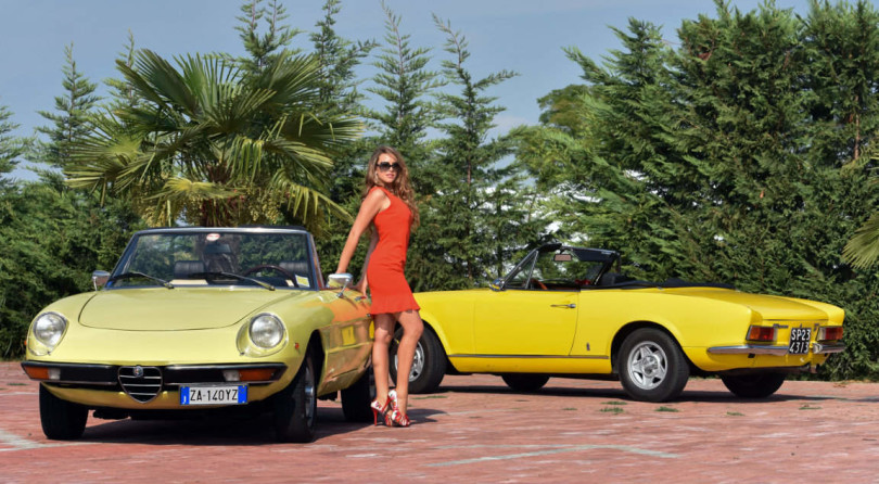 Un’estate italiana: Alfa Romeo Duetto e Fiat 124 Spider a Confronto