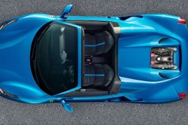 Capristo 488 Spider: Carbon Fiber Cover to Admire The Mighty V8