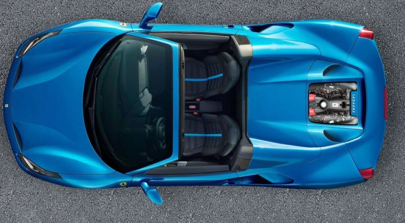 Capristo 488 Spider: Carbon Fiber Cover to Admire The Mighty V8