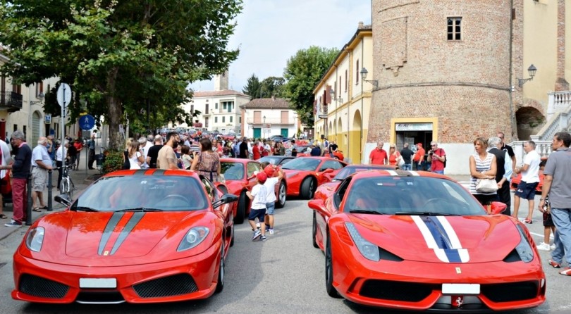 Raduno Annuale Ferrari A Mirabello Monferrato