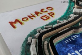 This 1/1 Handmade Bas-Relief of the Monaco Grand Prix Is Your Ultimate Christmas Request