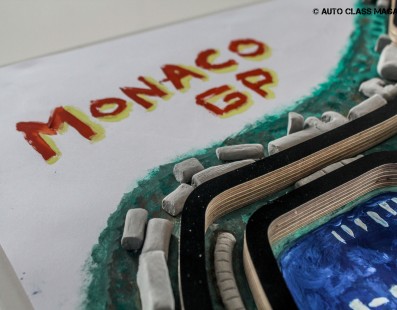 This 1/1 Handmade Bas-Relief of the Monaco Grand Prix Is Your Ultimate Christmas Request