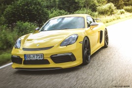 Techart 718 Cayman S: Forest Screamer