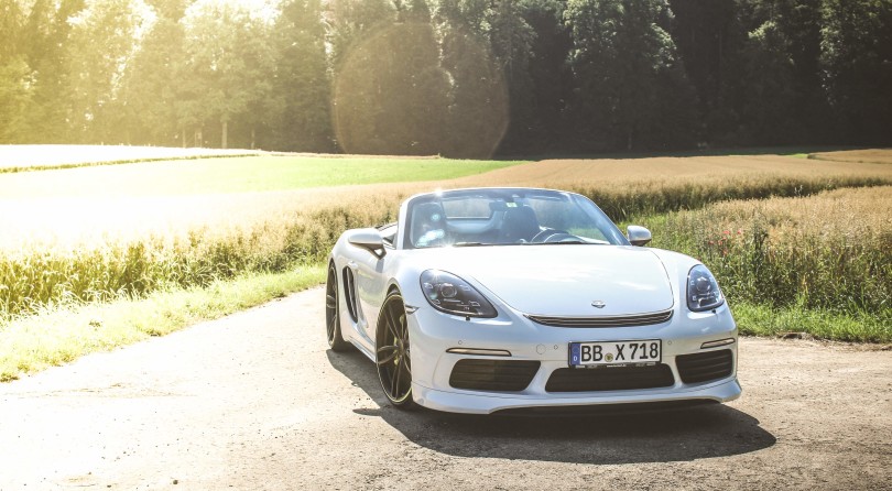 Techart 718 Boxster S da 400-CV Guidata Al Limite