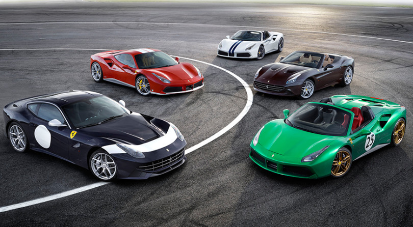 Ferrari Festeggia I 70 Anni Con 70 Livree Speciali: Eccole Tutte !