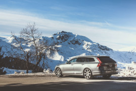 Volvo V90 In Winterland