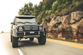Mercedes G500 4X4² – Roads? We Don’t Need Roads