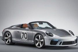 Porsche Celebrates 70 Years of Awesome Sports Cars With A New Speedster Concept