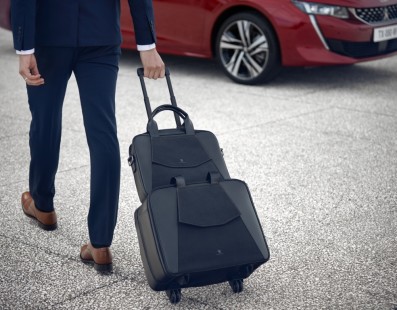 Peugeot Releases a Line of Luggage with details in Alcantara