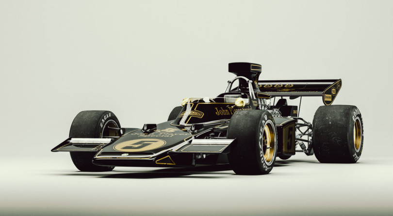Black & Gold: Lotus 72 F1