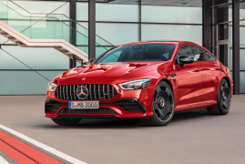 Mercedes AMG GT43 Four-Door Coupe: New 367HP Entry Level