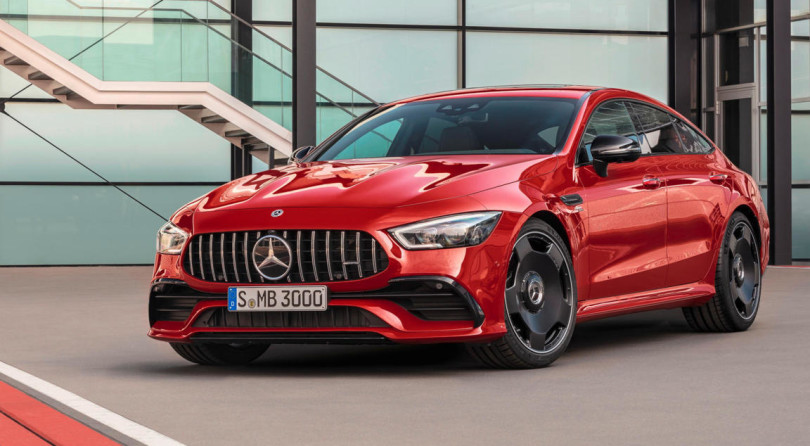 Mercedes AMG GT43 Four-Door Coupe: New 367HP Entry Level