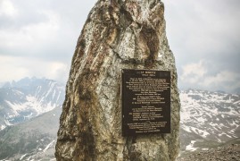 THE MONOLITH OF THE COL DE LA BONETTE