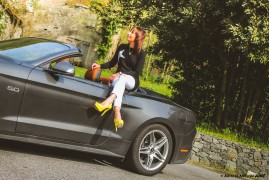 Pink Drivers: Ford Mustang GT V8 Convertible