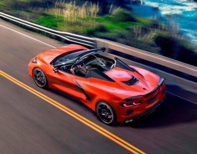 The All-New Mid-Rear Engined Corvette Stingray Becomes A Convertible