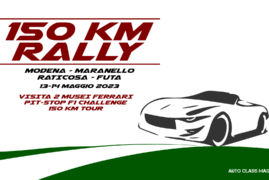 150 KM RALLY: Modena – Maranello – Raticosa – Futa